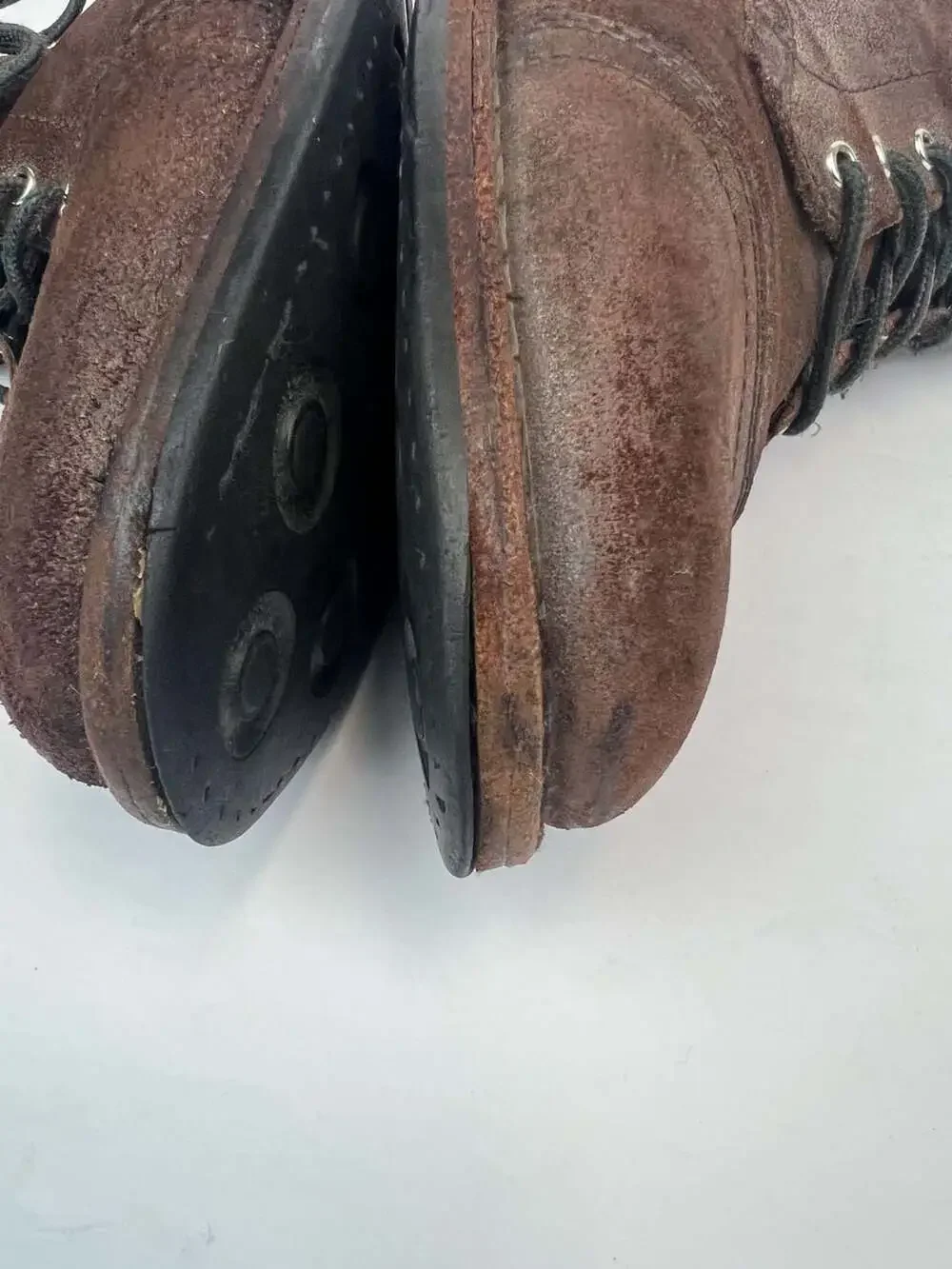 Thursday Boot Company Lace-Up Boots Brown, Size 9.5 (Bottom need repair)